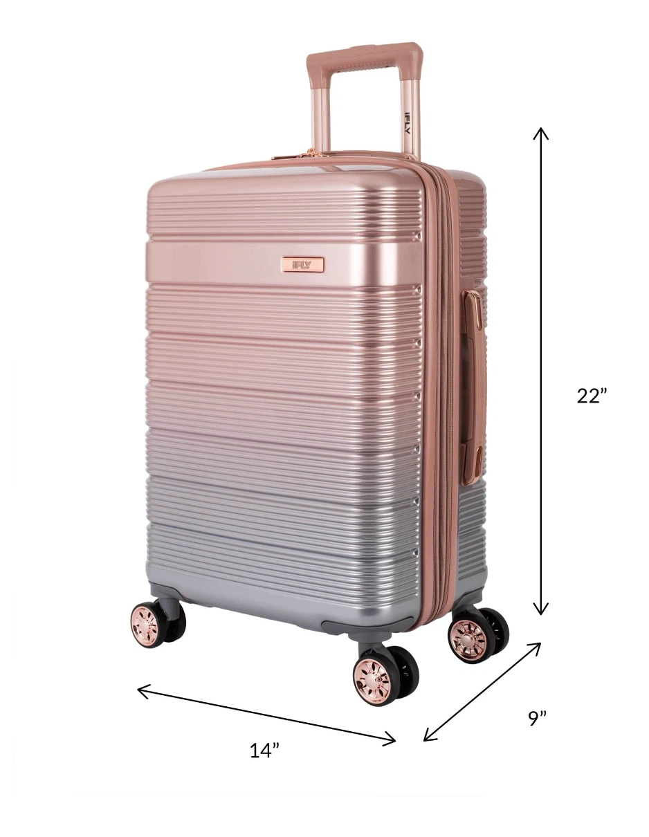 Brand New iFLY Rose Gold Carry-On Luggage - photo 2