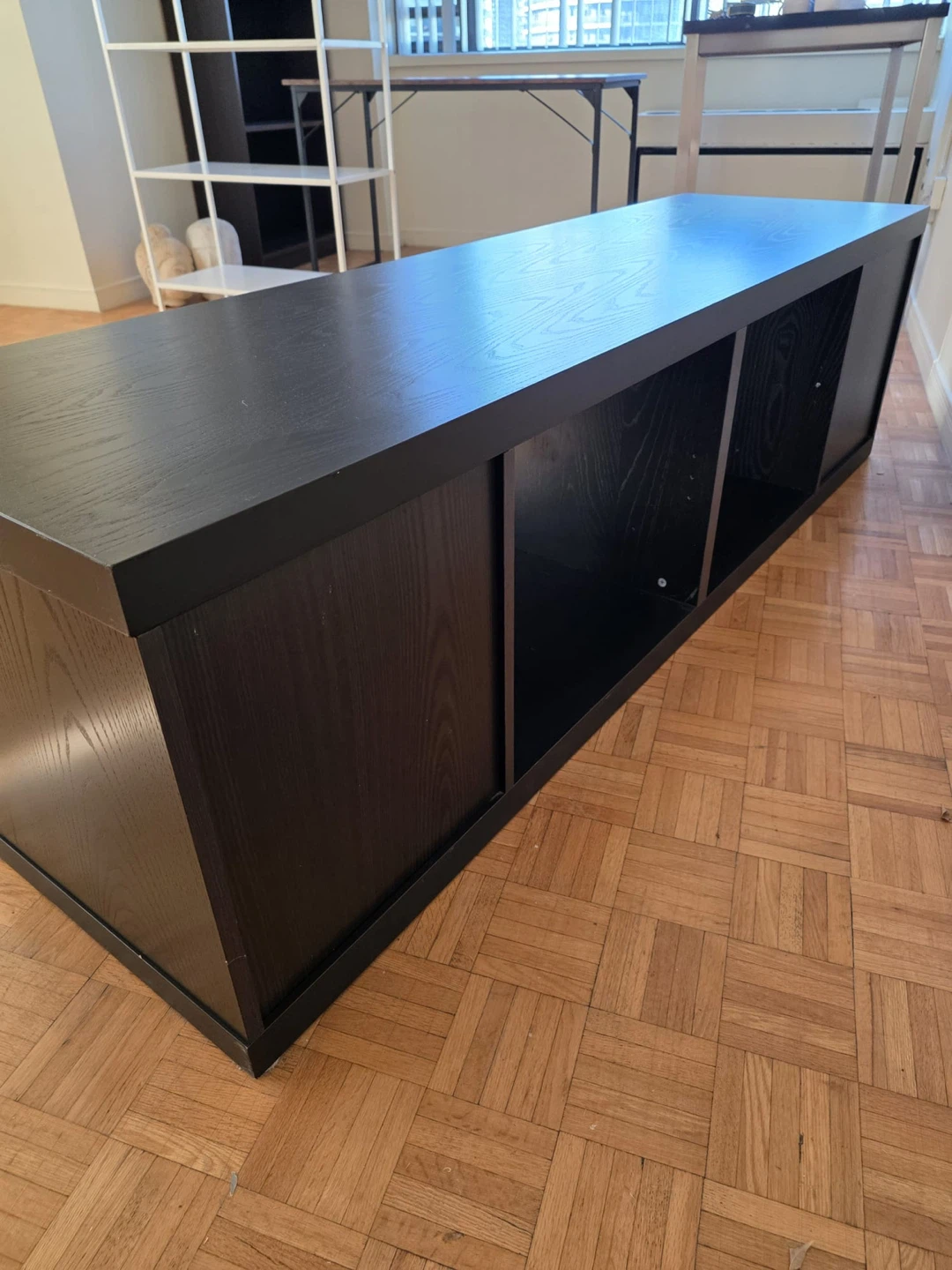IKEA Black and White TV Stand - photo 2