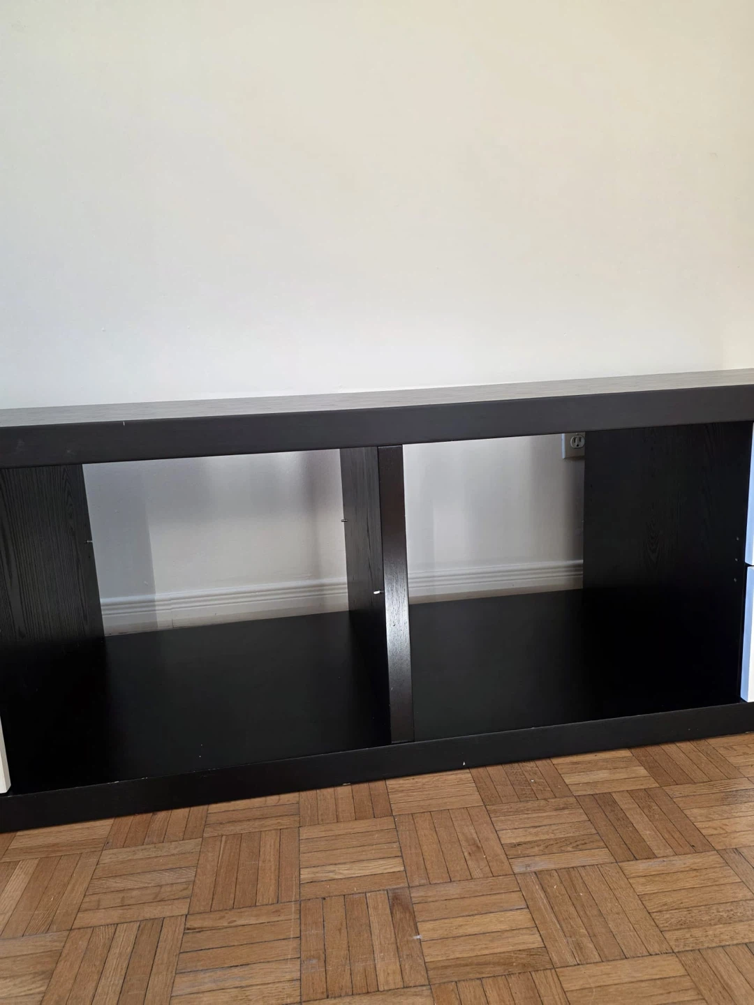 IKEA Black and White TV Stand - photo 3