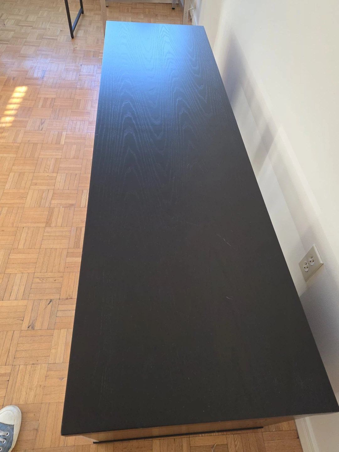 IKEA Black and White TV Stand - photo 4