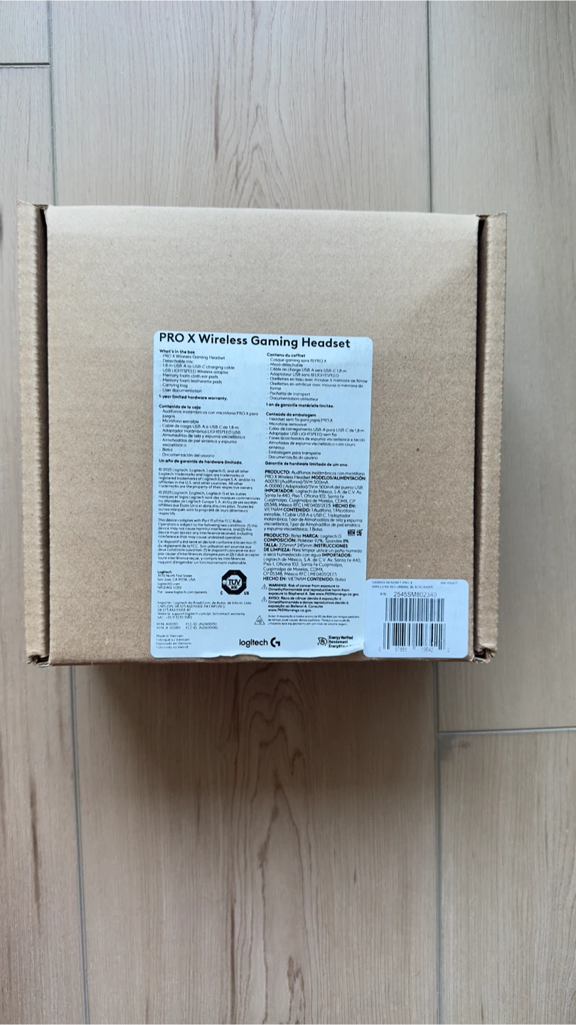 Brand New Logitech PRO X Wireless Gaming Headset For Sale Now!