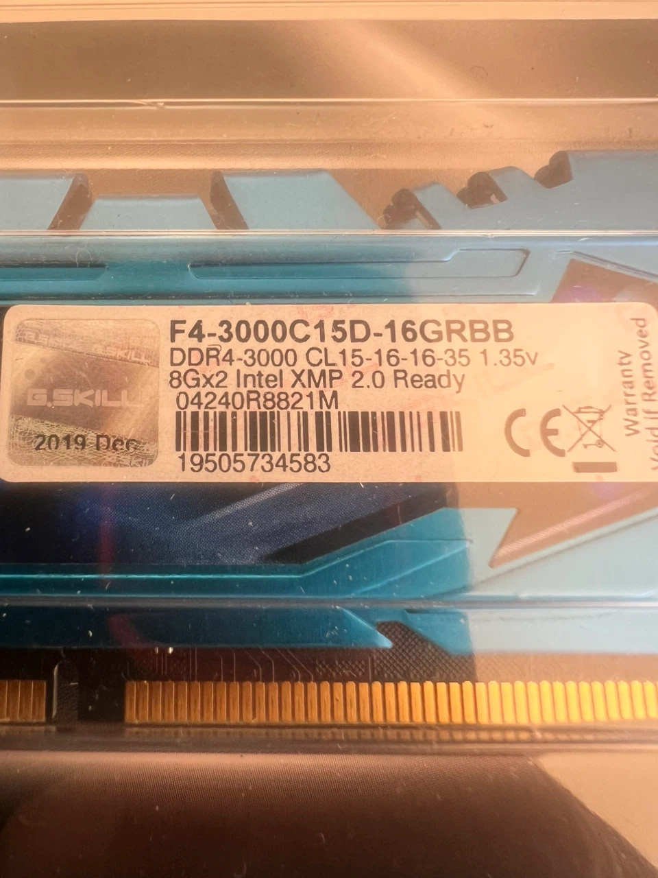 G.Skill Ripjaws 4 16GB (2x8GB) DDR4 3000MHz RAM - photo 2