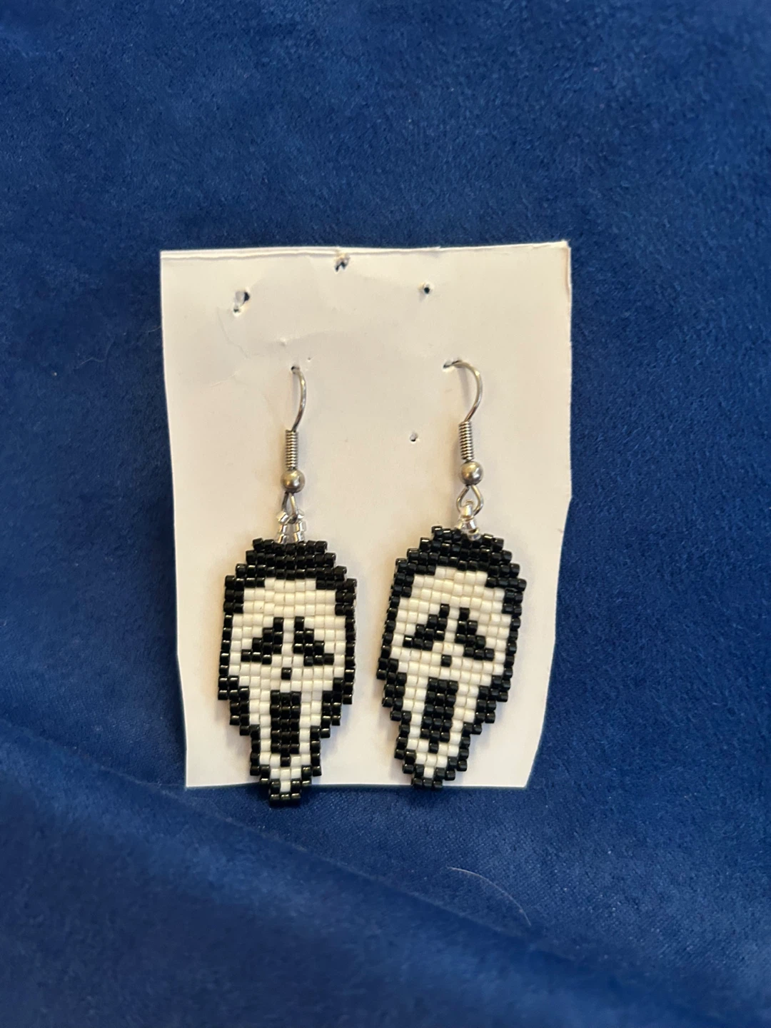 Ghostface beaded earrings - photo 3