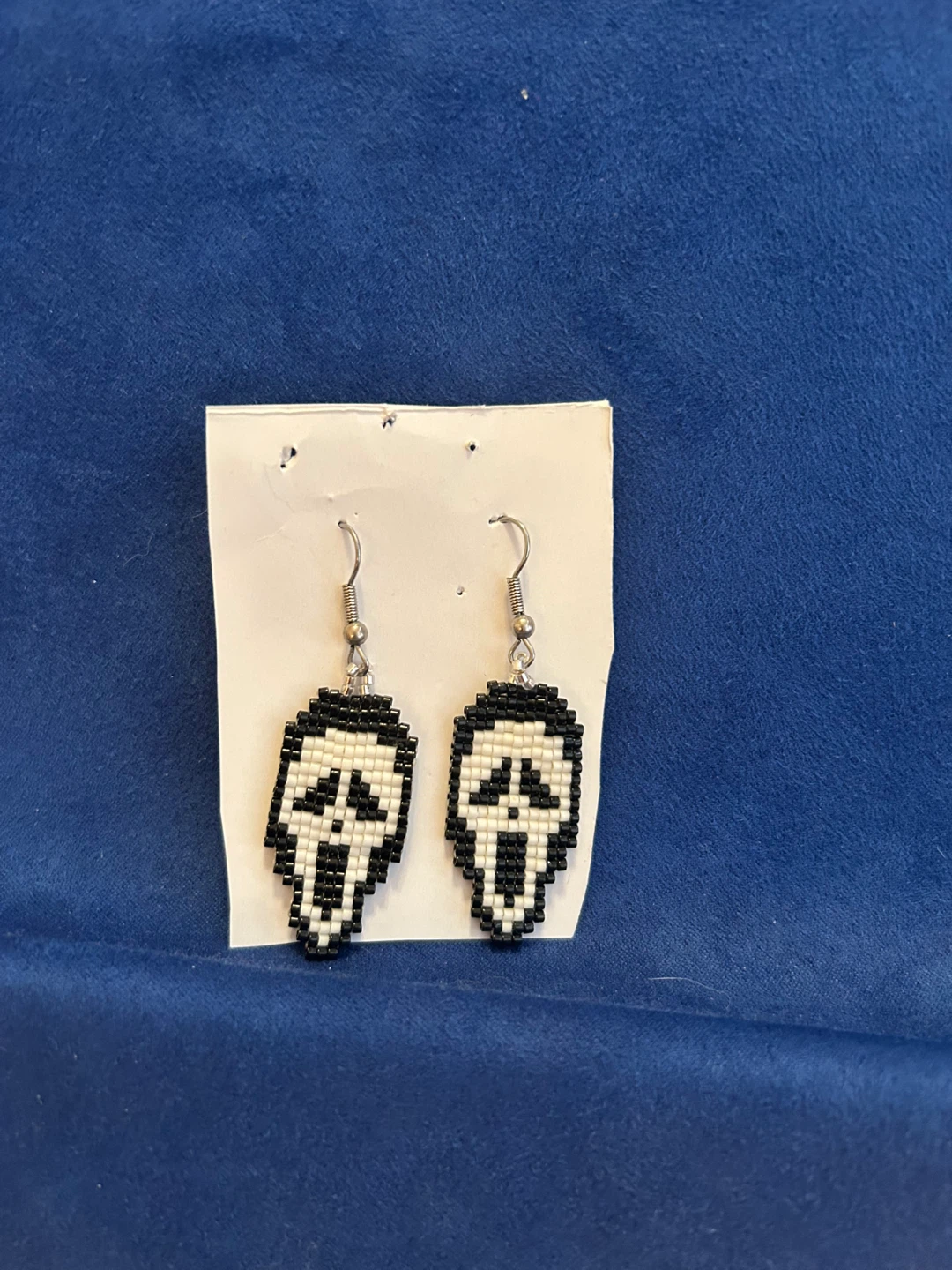 Ghostface beaded earrings - photo 4