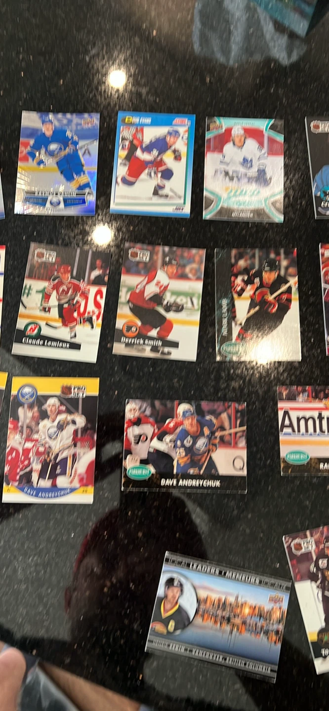 Collection of Assorted Hockey and Sports Cards
