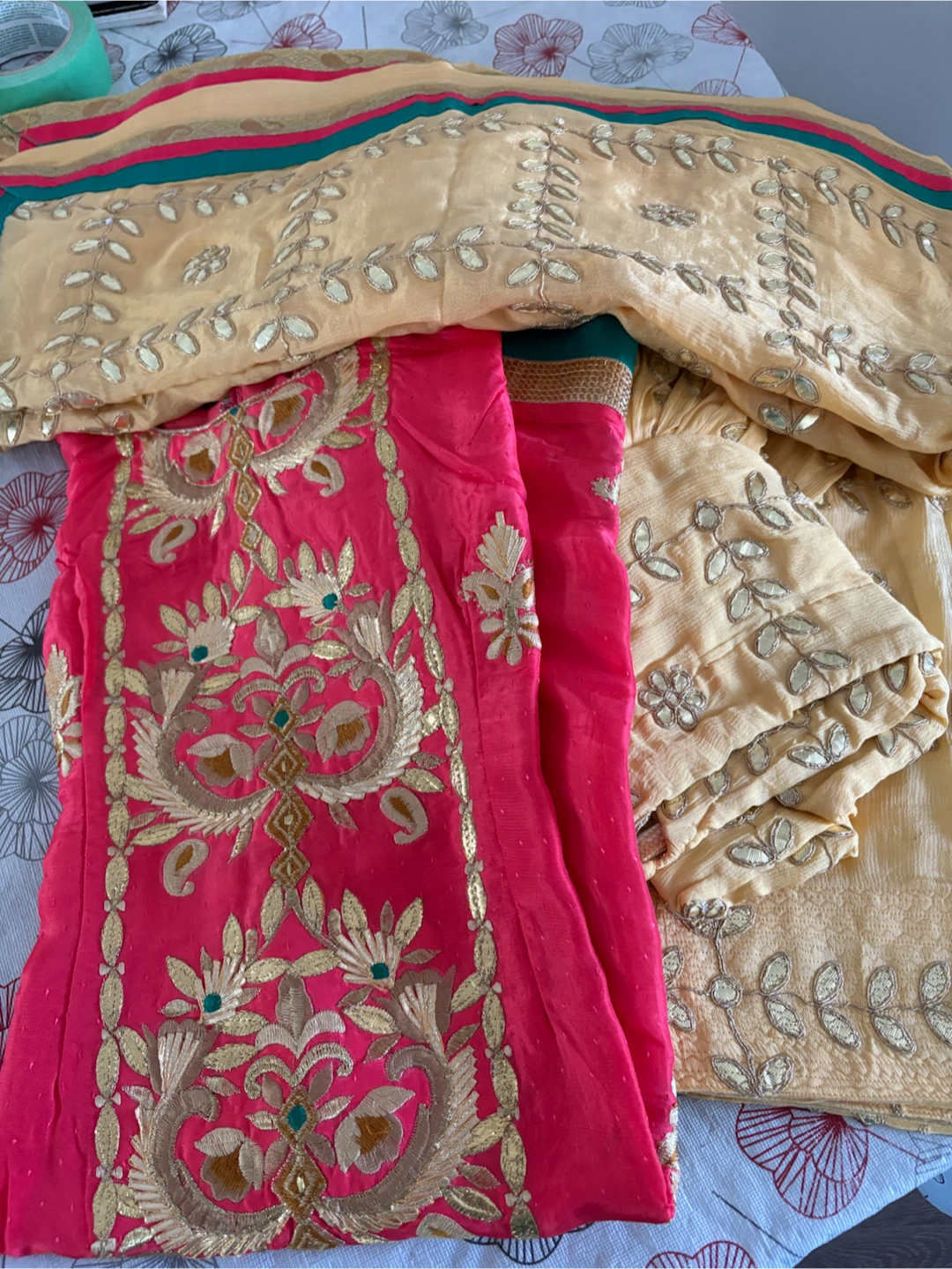 Traditional Embroidered Salwar Kameez Set