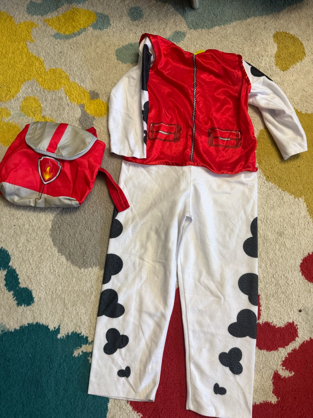 Paw Patrol Marshall Costume Small