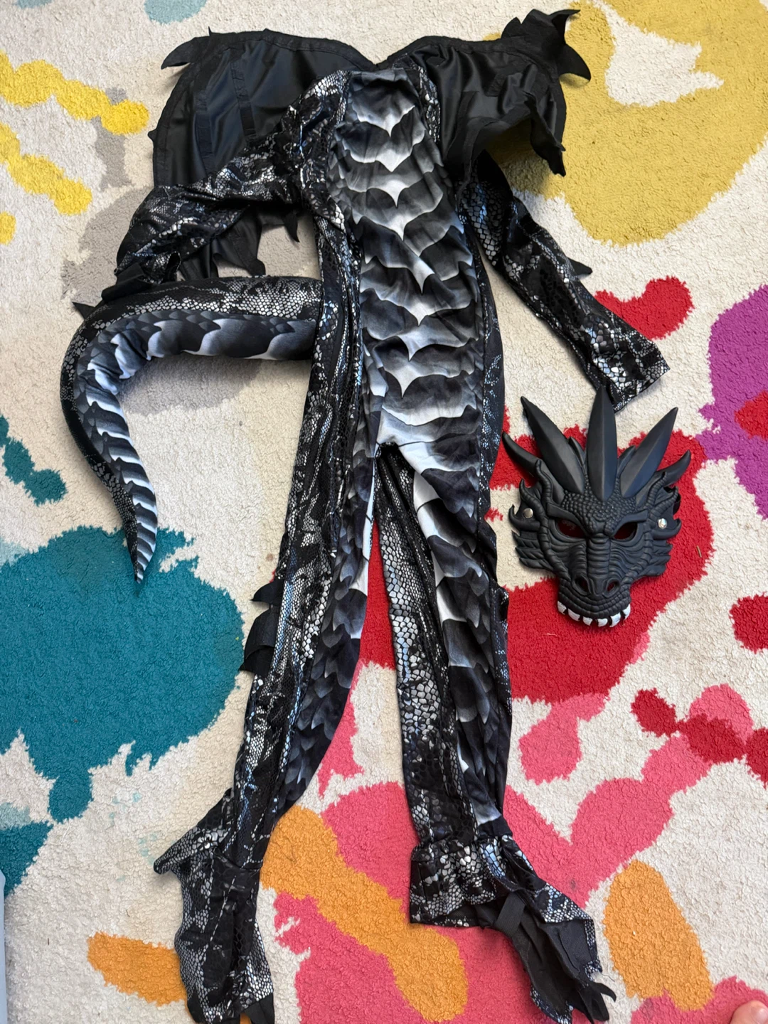 Black Dragon Costume