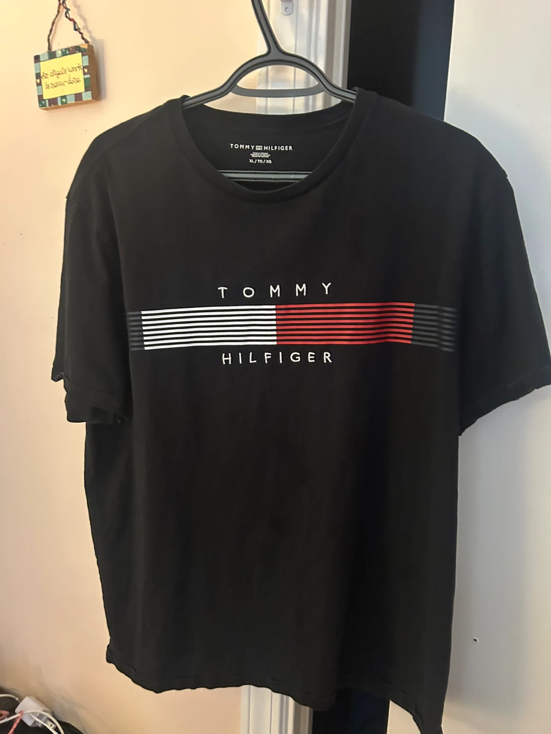 Tommy Hilfiger Black Graphic T-Shirt