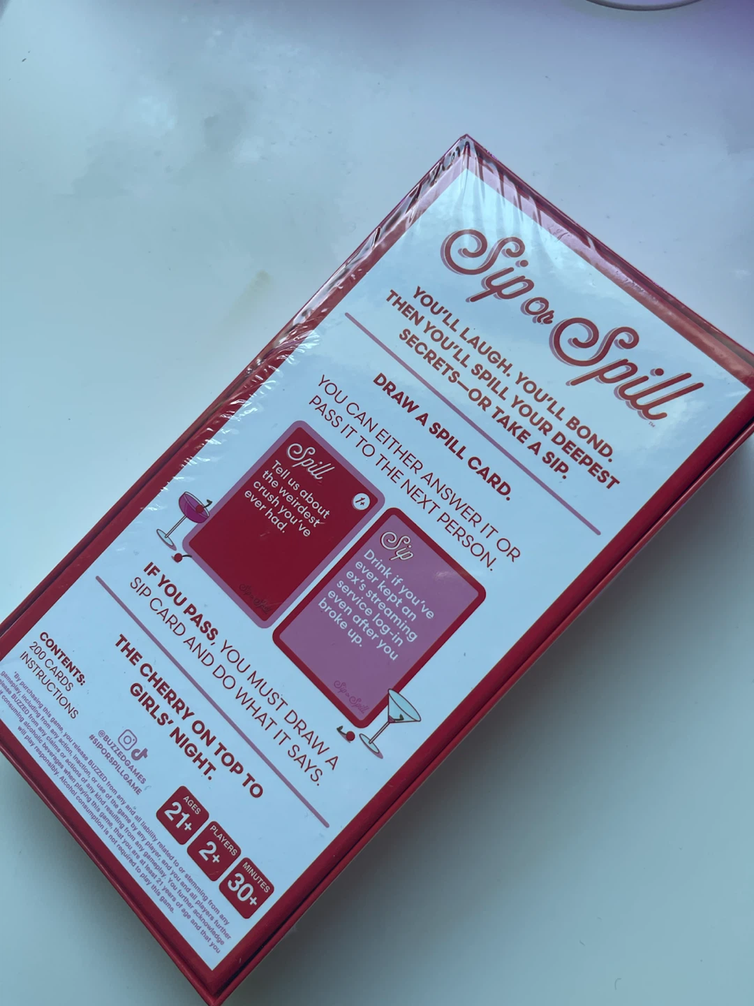Sip or Spill Party Game - photo 2