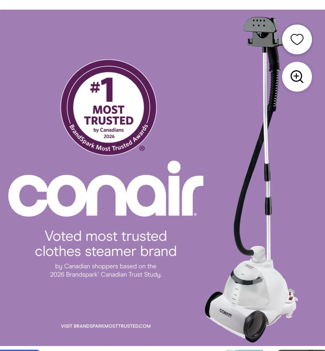 Brand New Conair Upright Fabric Steamer Iron