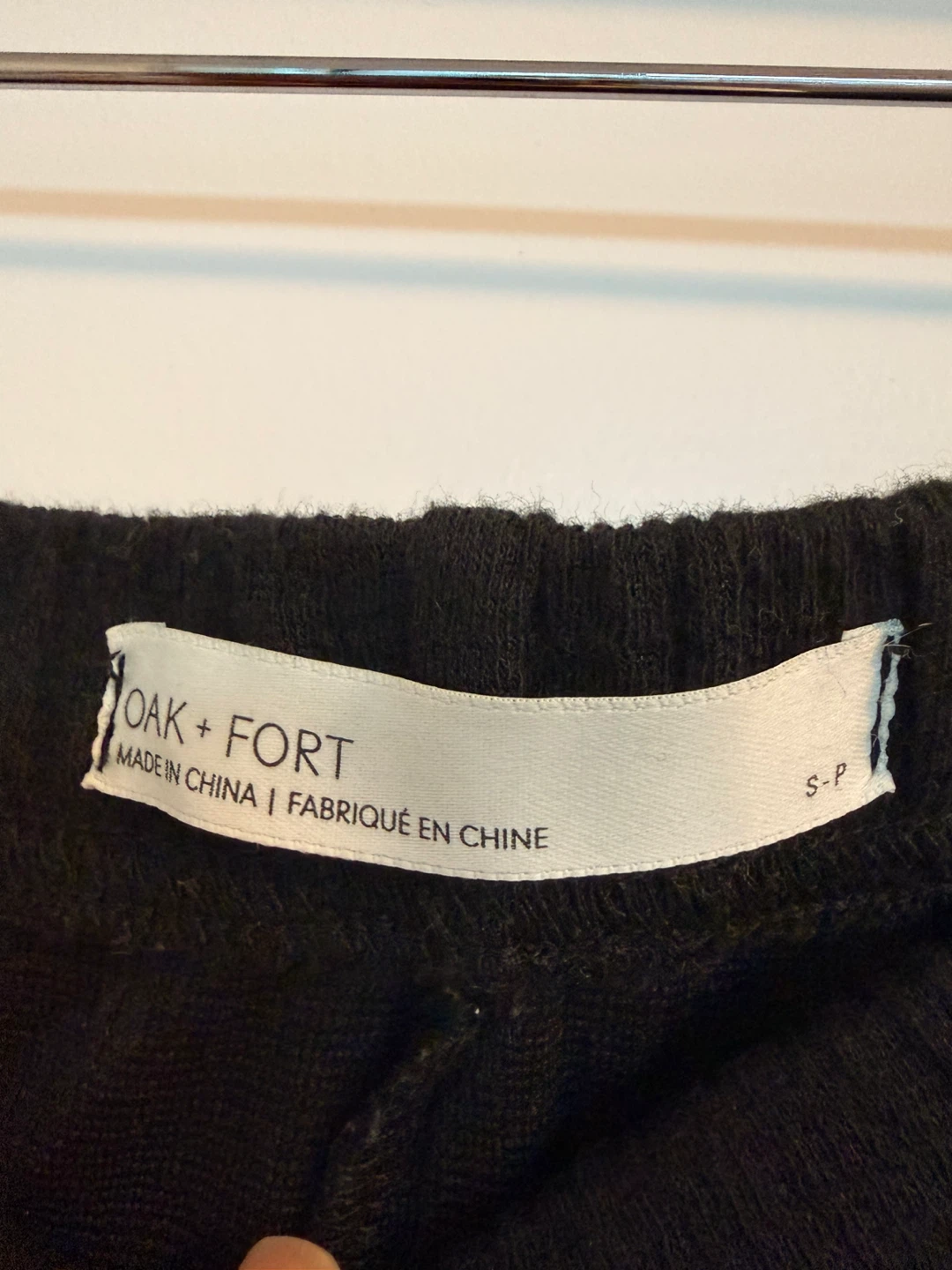 Oak + Fort Black Shirt and Pants Set - photo 5
