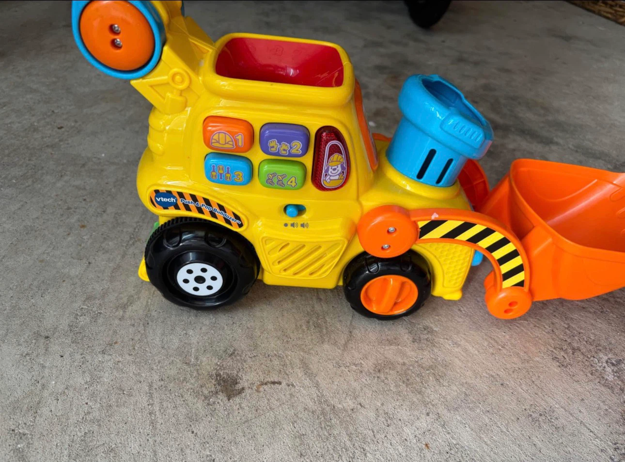 VTech Push and Pop Bulldozer Toy - photo 3