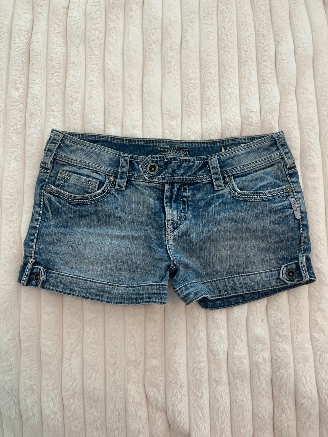 Silver Jeans Micro Denim Shorts