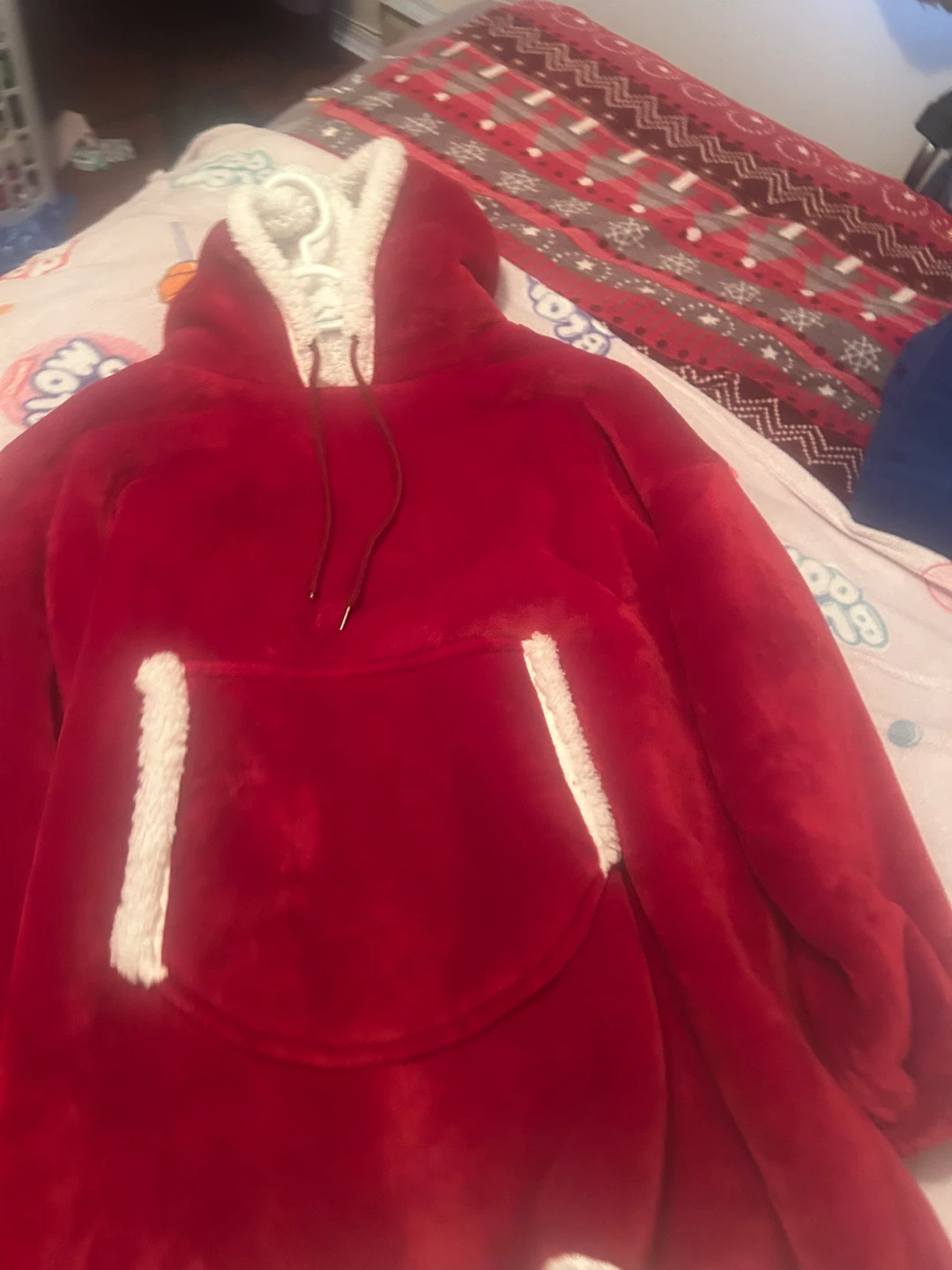 Softan Oversized Sherpa Fleece Wearable Blanket - photo 3