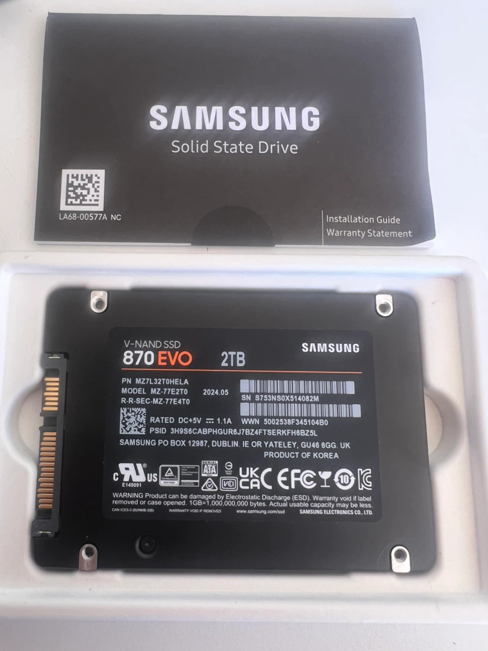 Samsung 870 EVO 2TB SATA SSD - photo 4