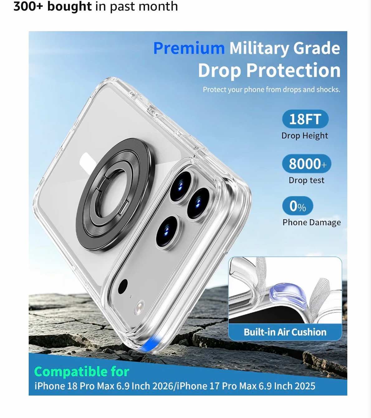 Clear Magnetic Case for iPhone 18/17 Pro Max - photo 5