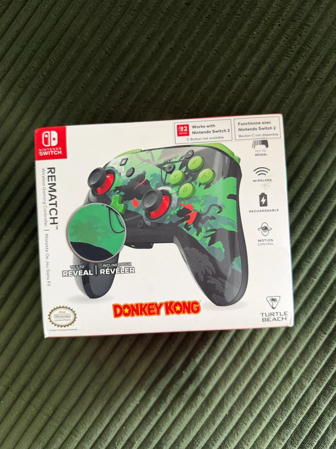 Donkey Kong Nintendo Switch Controller