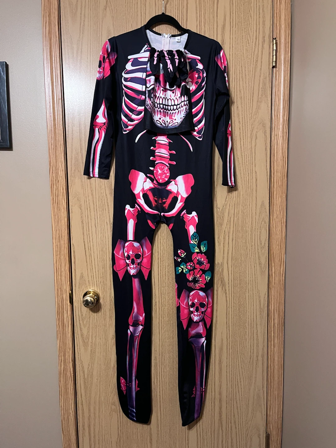 LADIES SKELETON HALLOWEEN COSTUME
