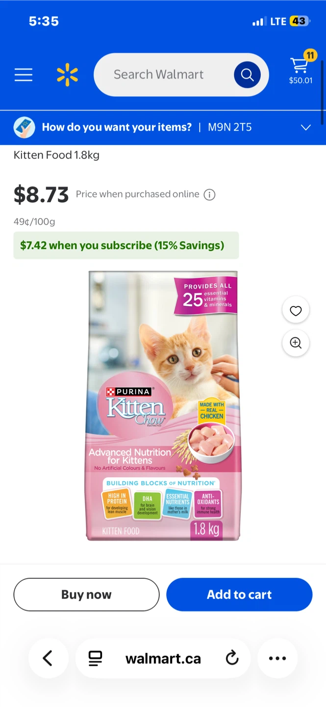Brand New Cat/Kitten Food Lot - photo 2
