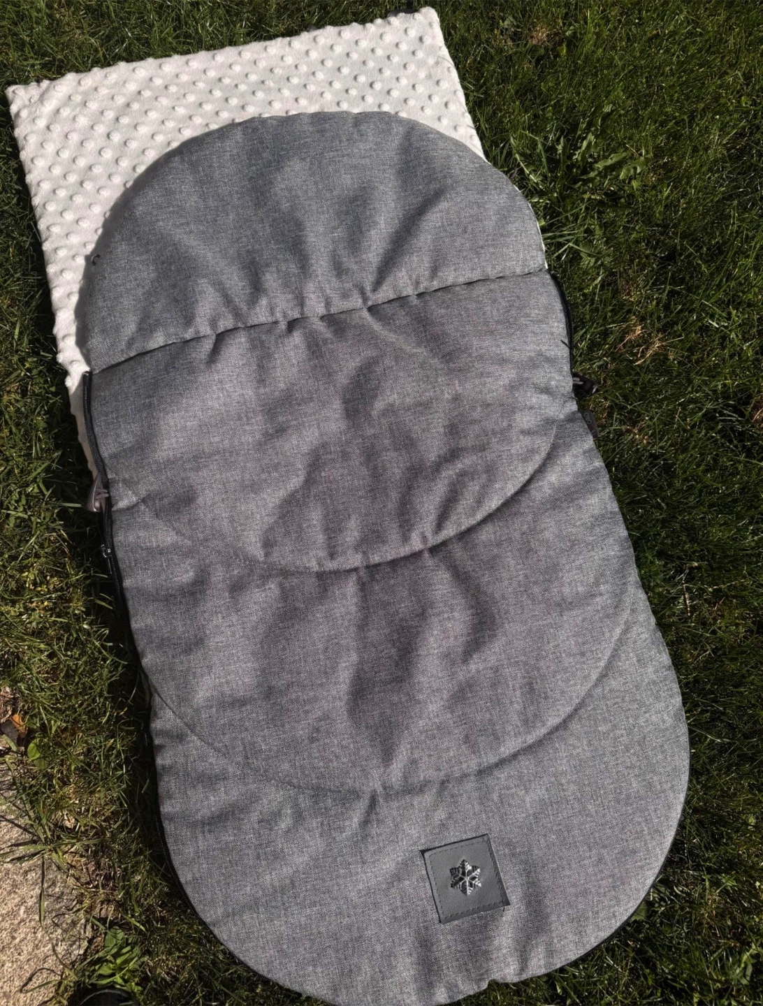 Stroller Footmuff Grey-Brand New Condition
