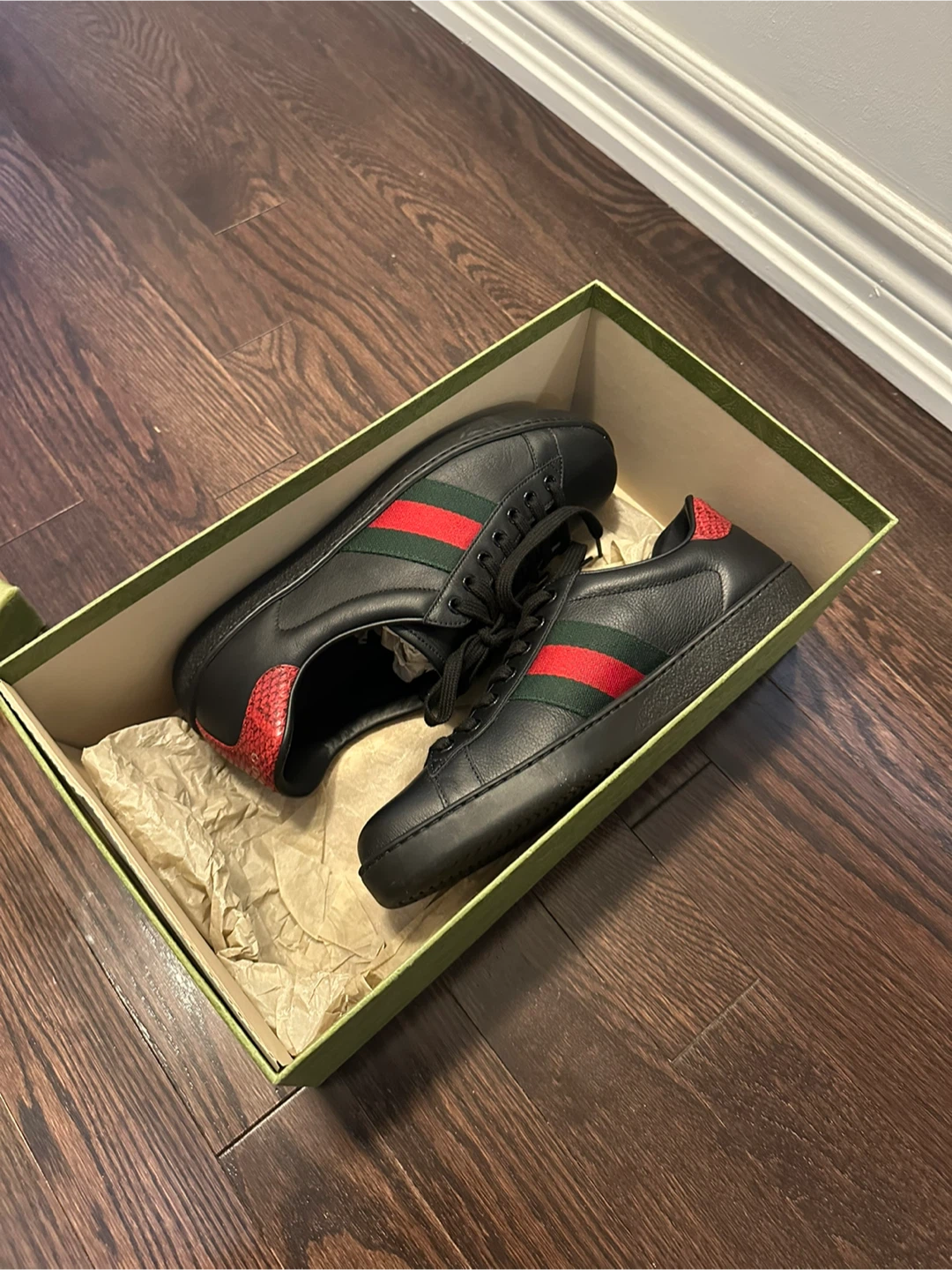 Gucci Ace Sneakers Black - photo 2