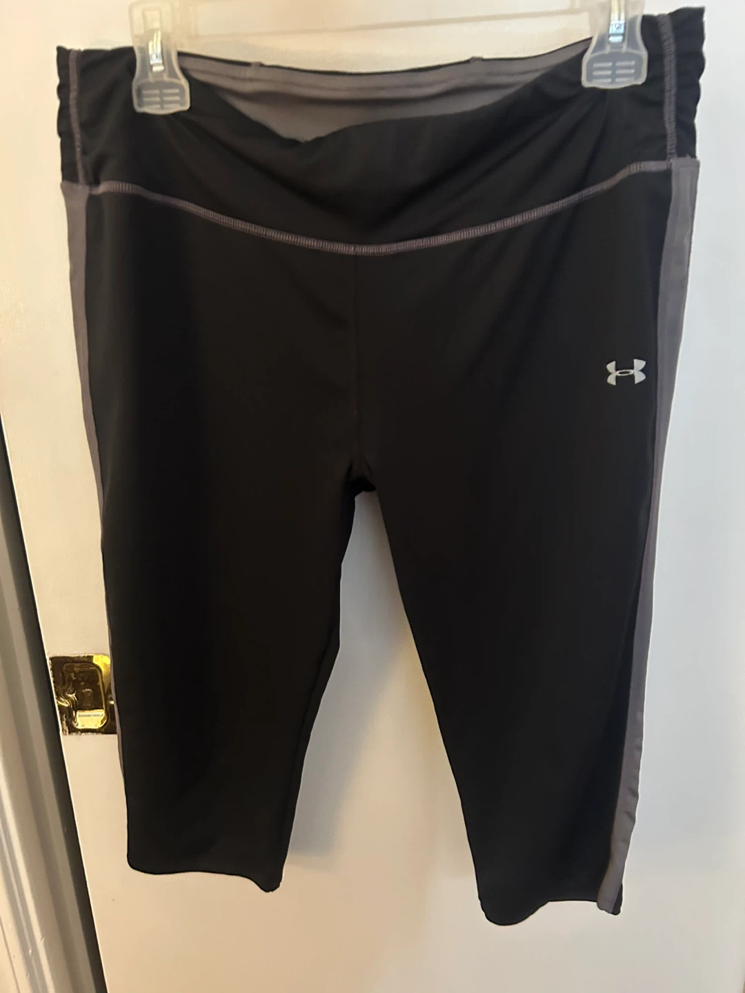 Under Armour Black Running Capris