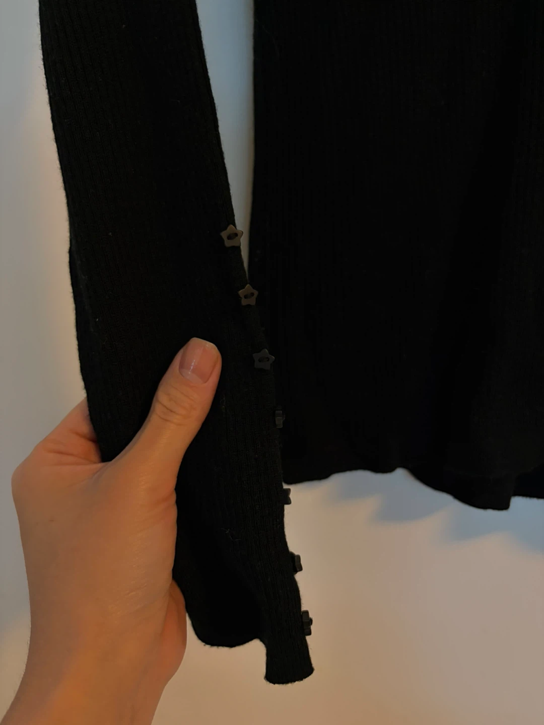 Ribbed Long Sleeve Henley Tops (3 colours) - photo 2