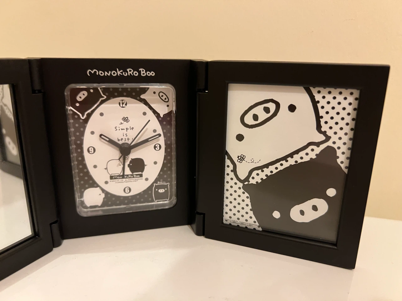 Monokuro Boo San-X Alarm Clock - photo 2