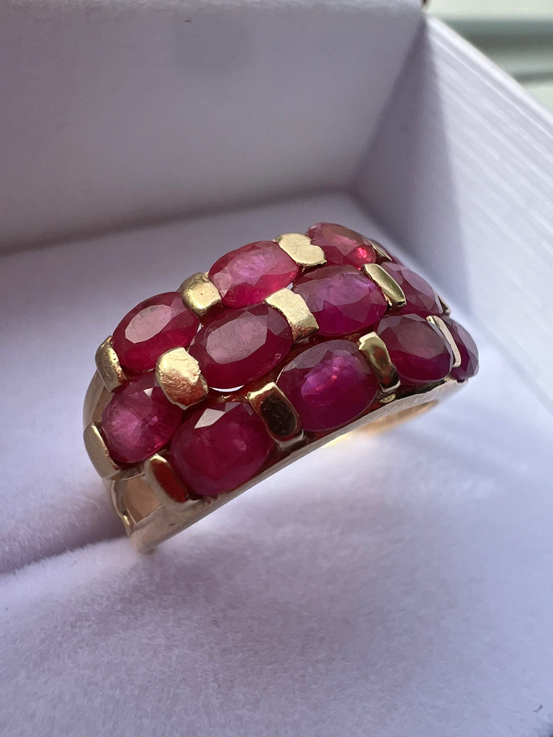 14 k ruby ring - photo 2