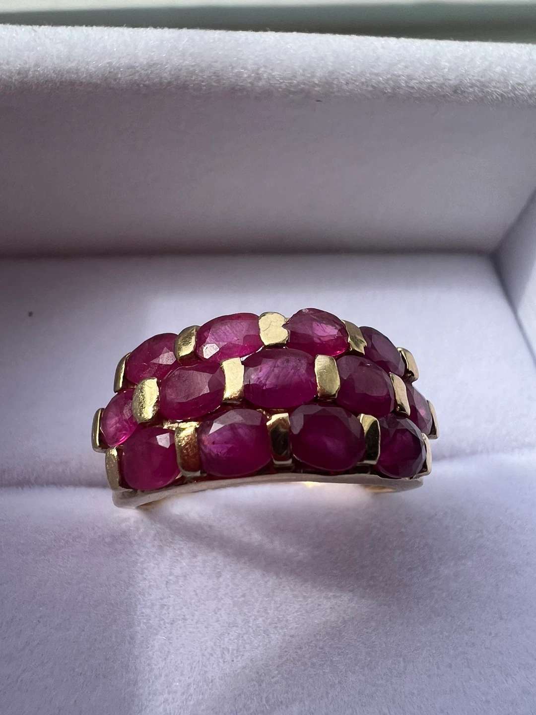 14 k ruby ring - photo 3