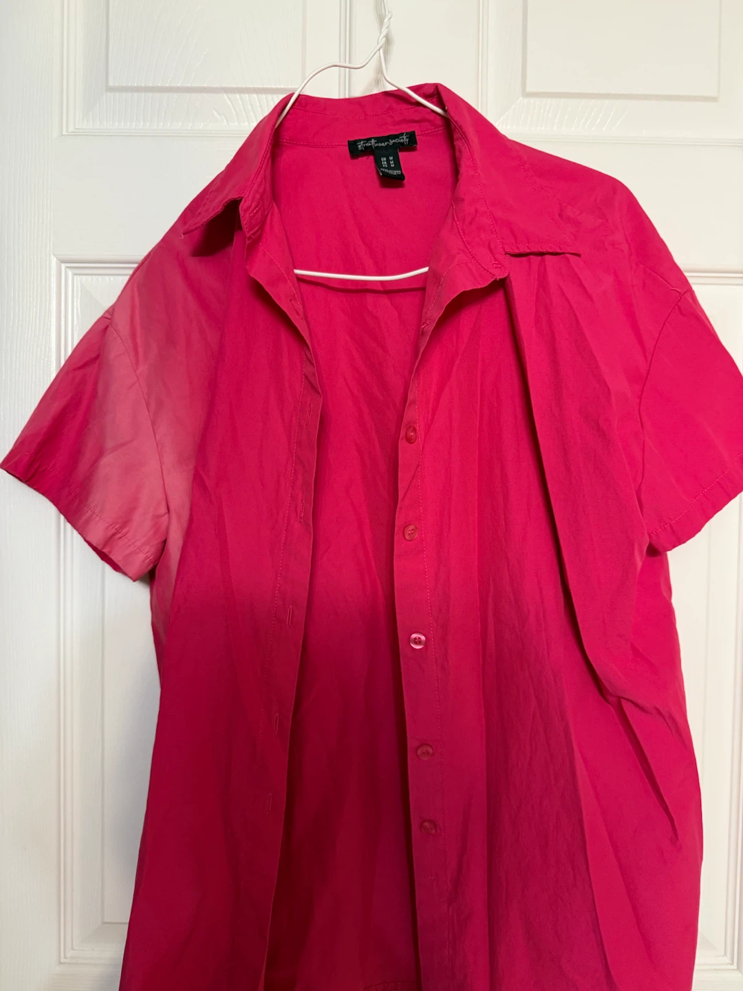 Streetwear Society Pink Button-Up Shirt