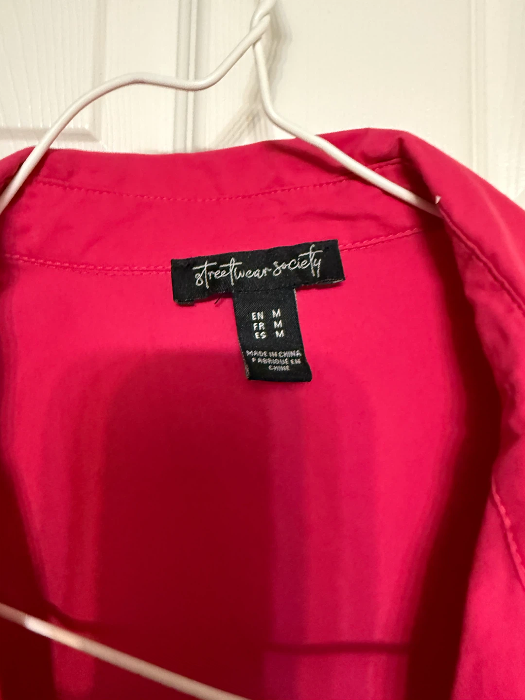 Streetwear Society Pink Button-Up Shirt - photo 3