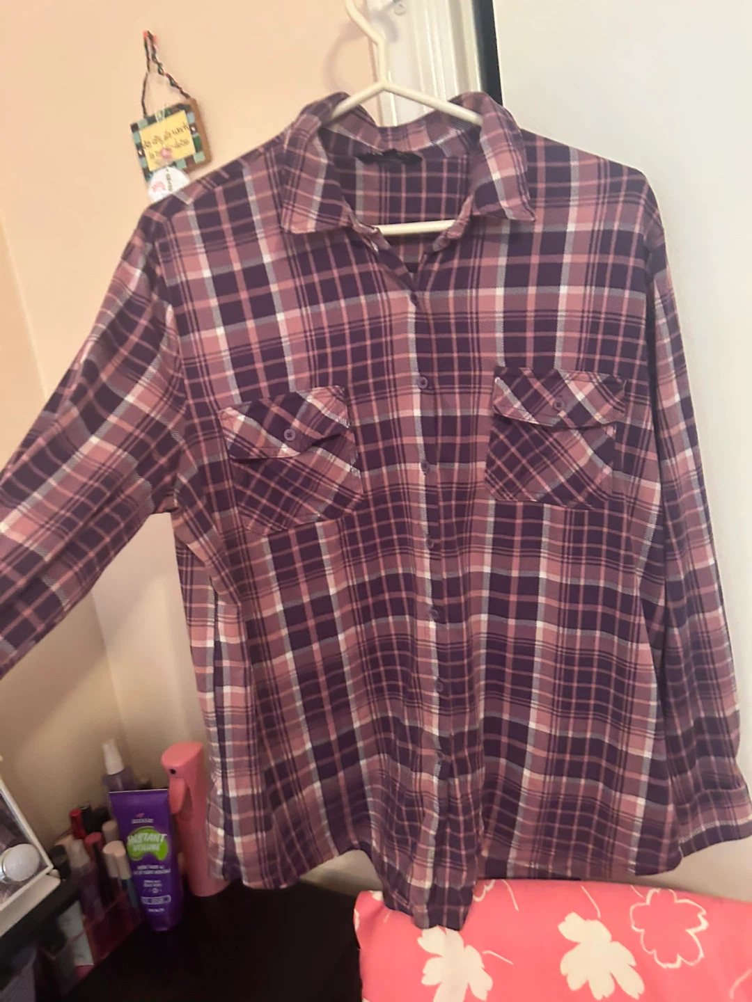 George Plaid Button-Down Shirt