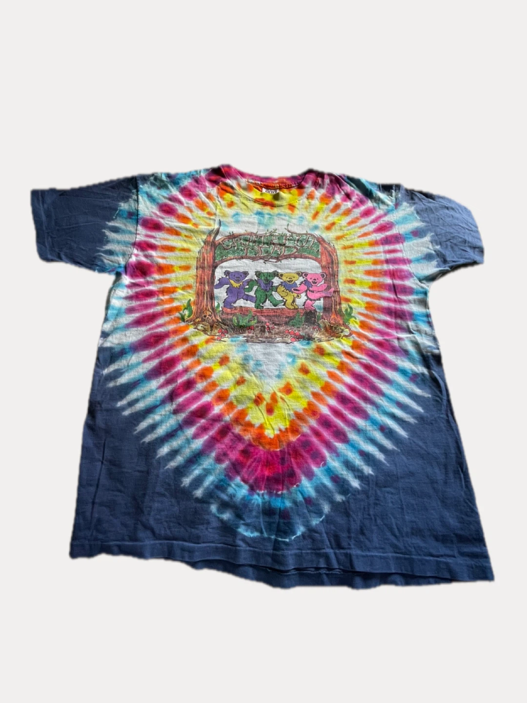Vintage Grateful Dead 25th Anniversary Tie-Dye Shirt