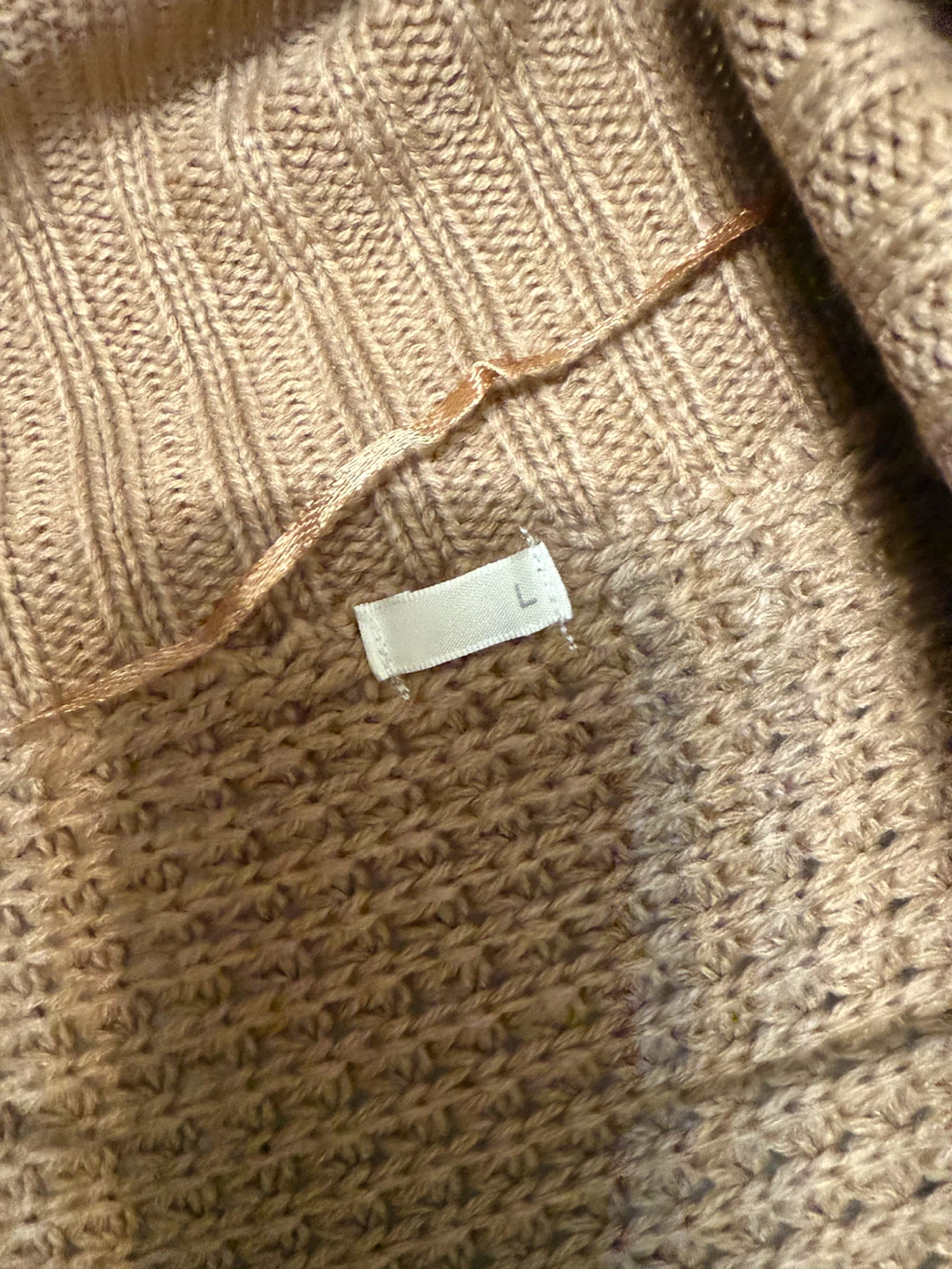 Brown knit cardigan - photo 2