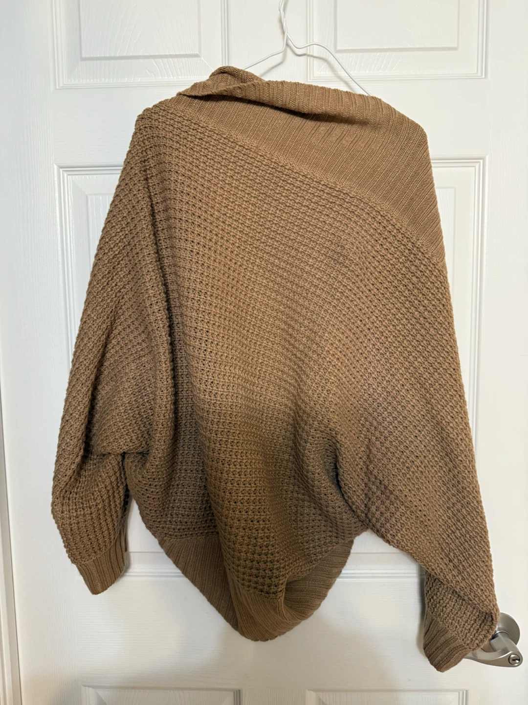 Brown knit cardigan - photo 3