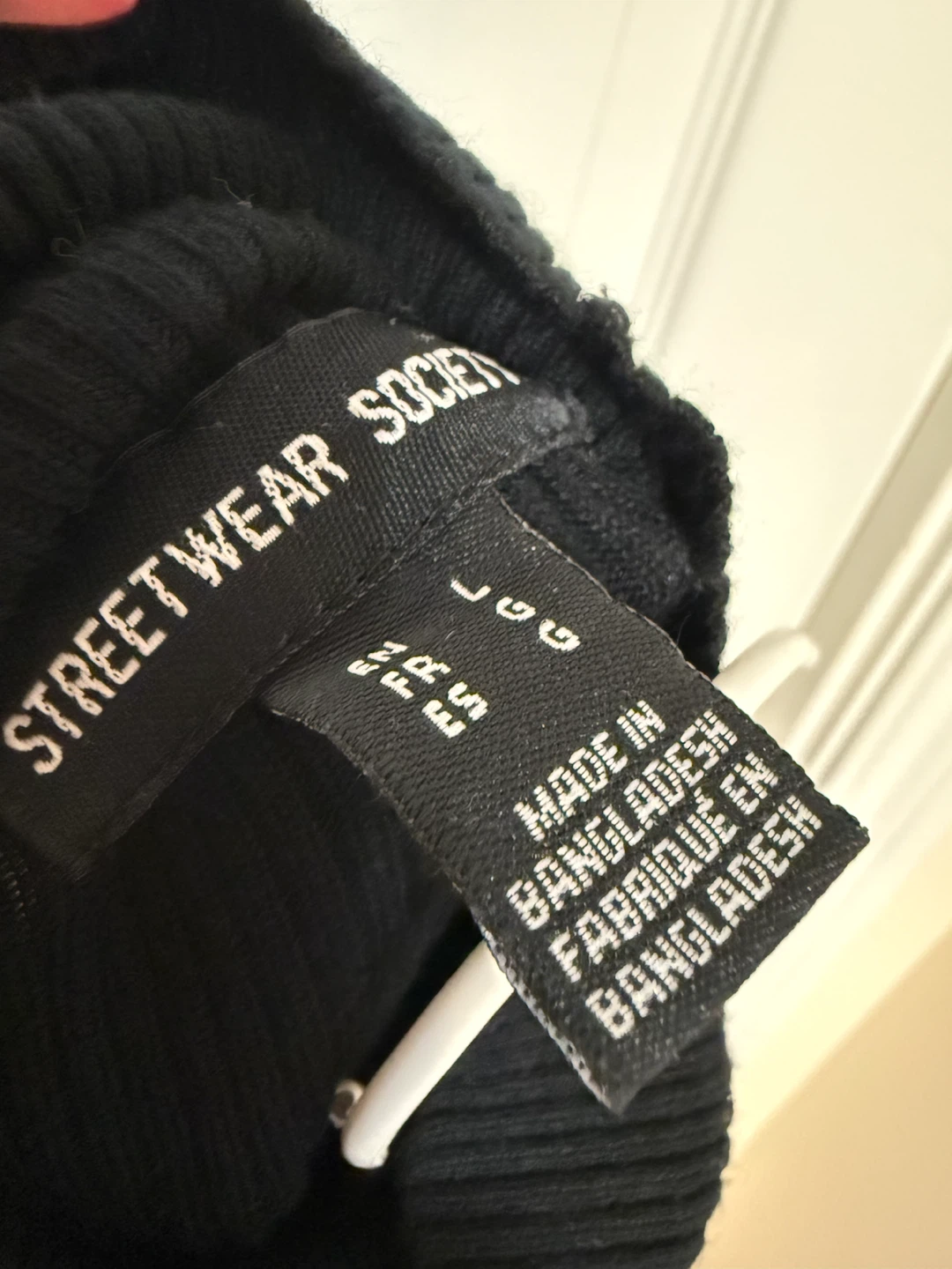 Street Wear Society Black Turtleneck - photo 3