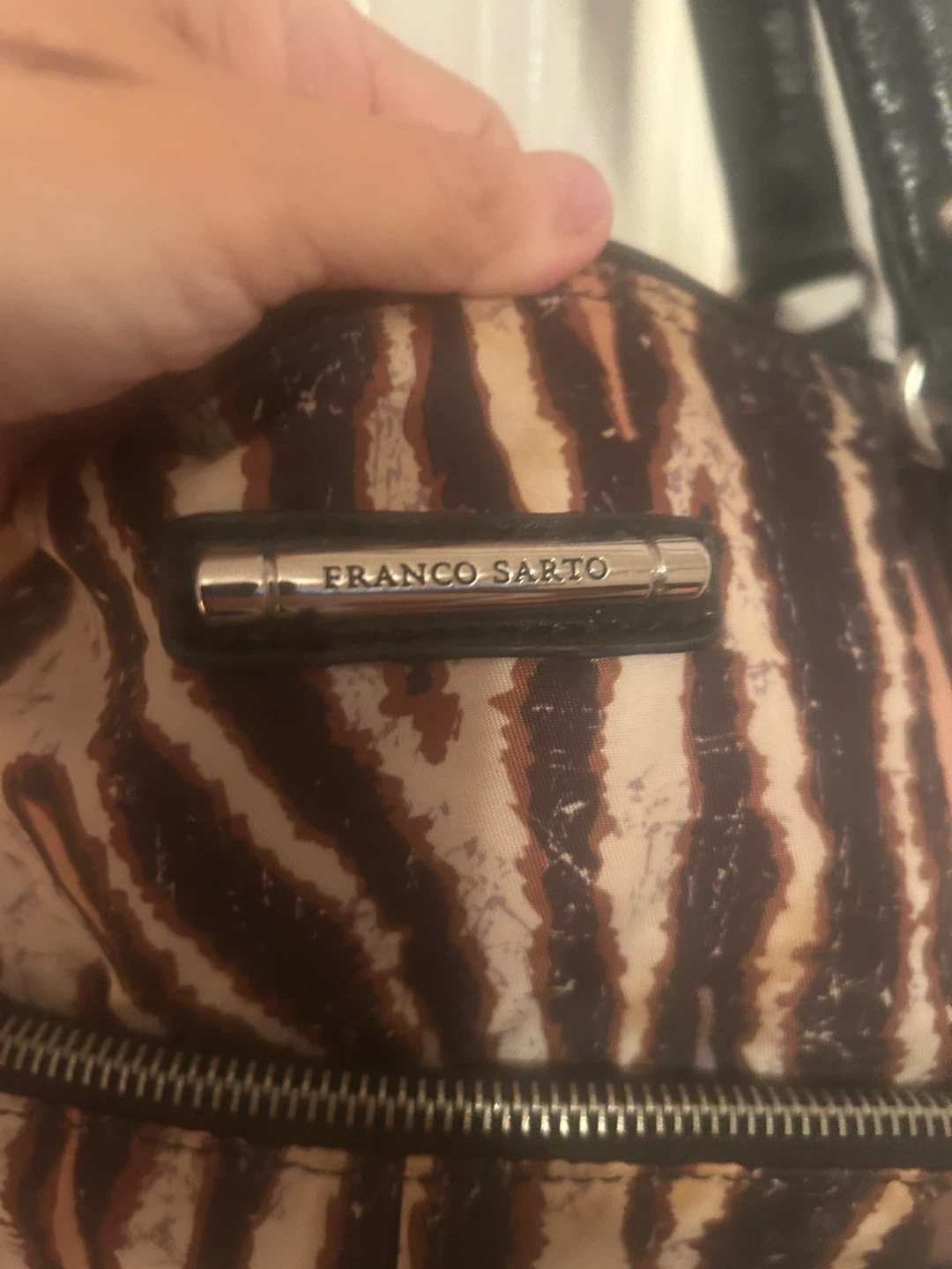 Franco Sarto Zebra Print Shoulder Bag - photo 2