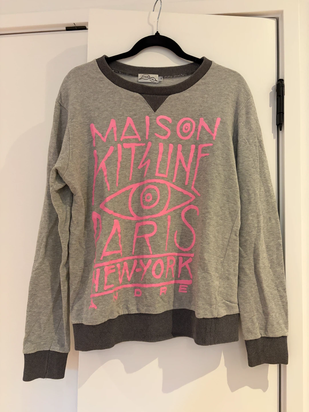 Maison Kitsune Grey Sweatshirt