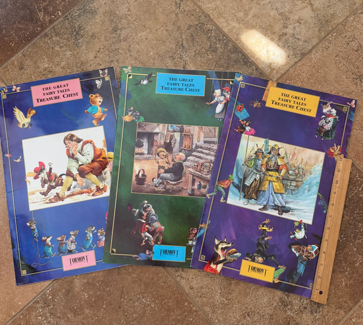 3 books - The Great Fairy Tales Treasure Chest Books
