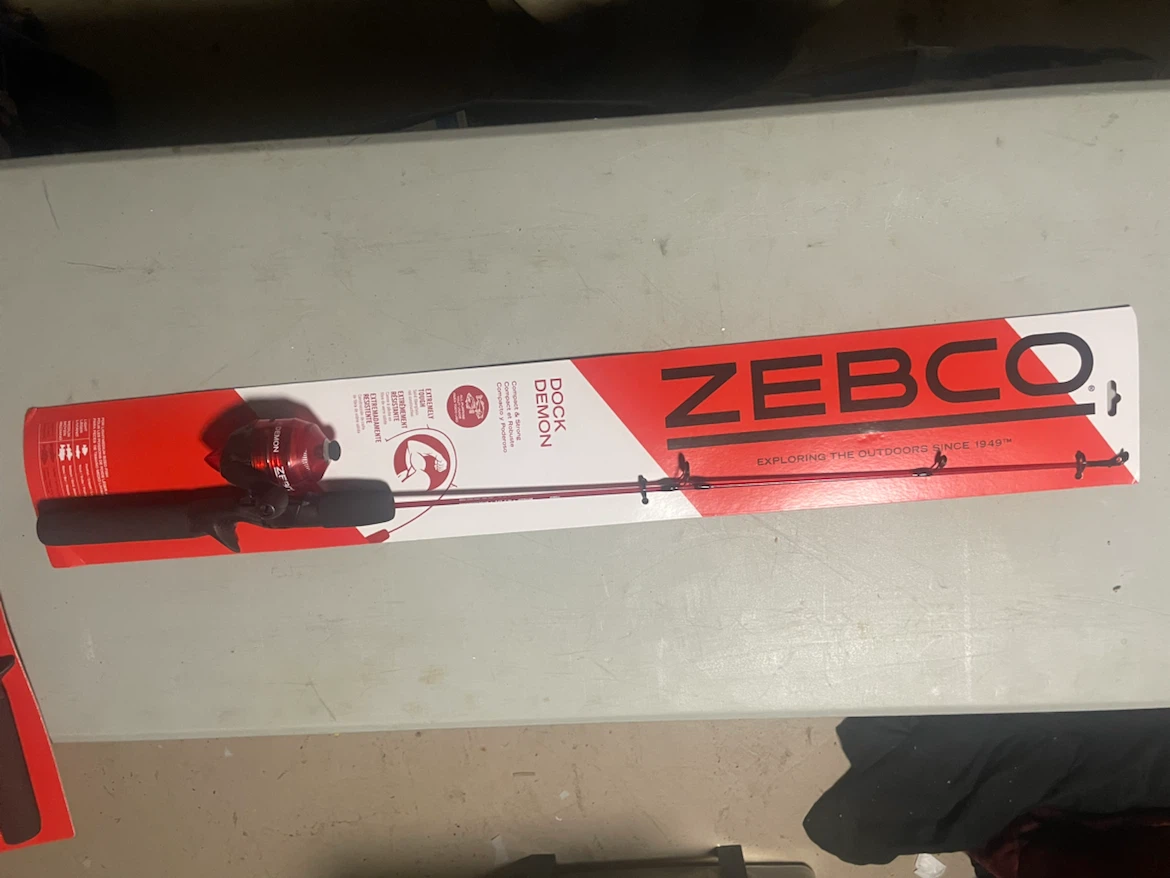 Zebco Dock Demon Fishing Rod and Reel