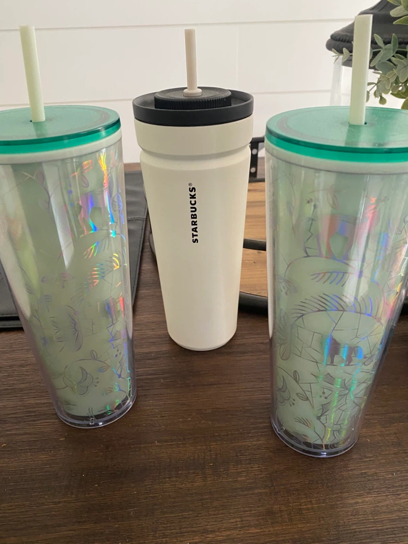 Set of 3 Starbucks Cold Cups and Tumbler