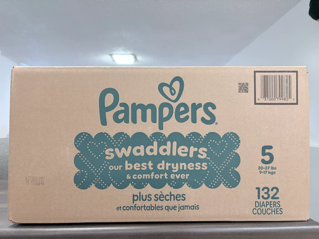 Pampers Swaddlers Size 5 Diapers, 132 count