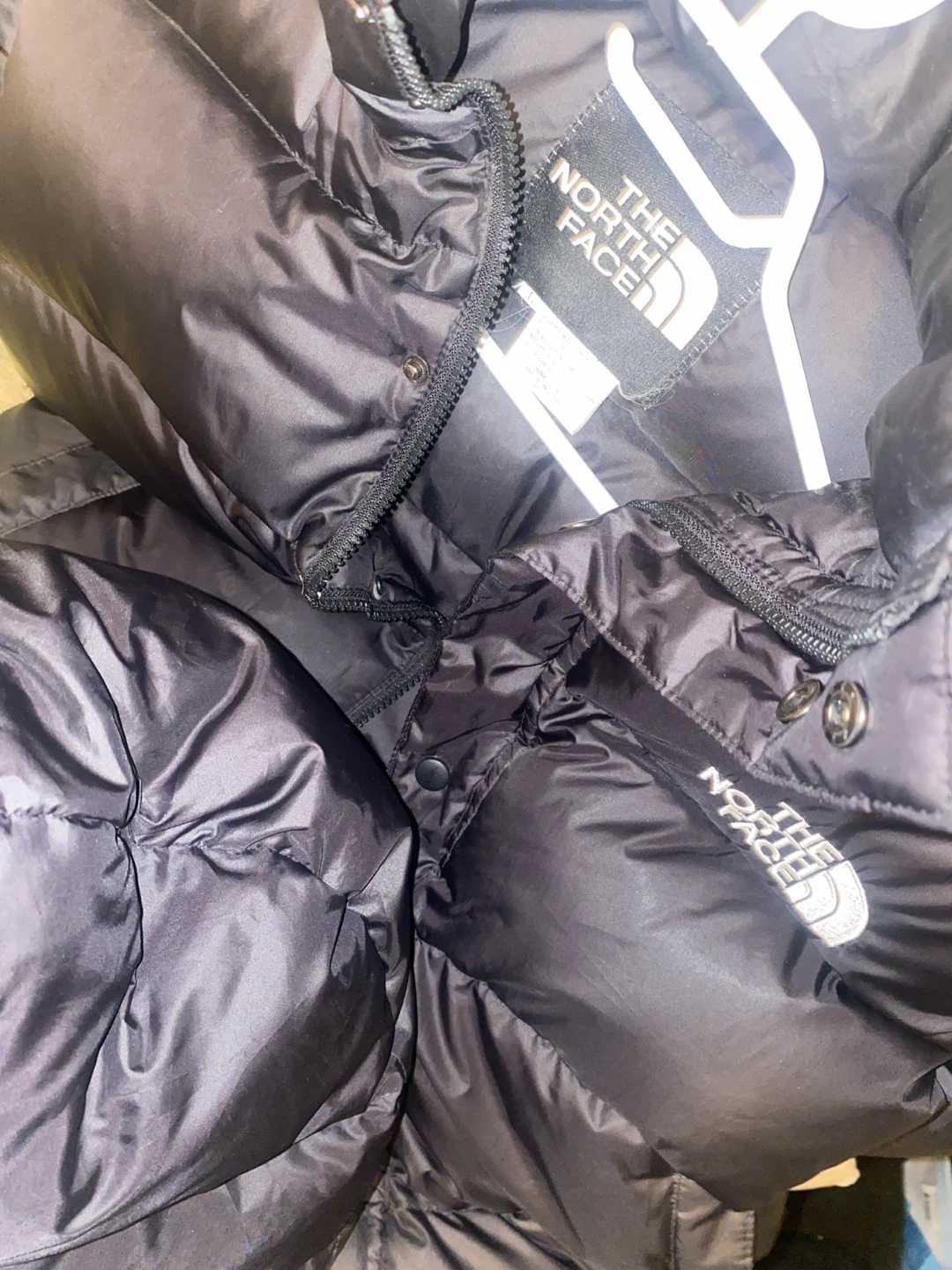 The North Face Black Down Jacket - Size Large - photo 2