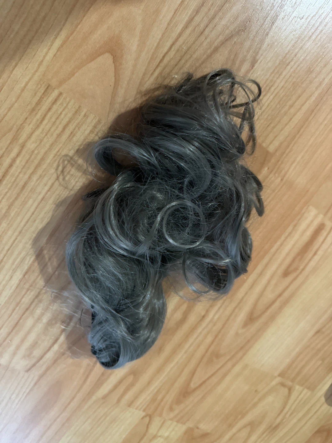 Grey Curly Claw Clip Hair Extension - photo 3