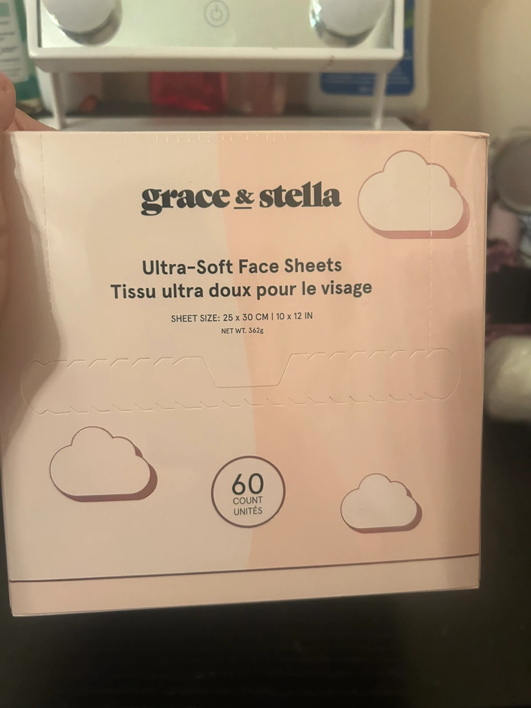 grace & stella Ultra-Soft Face Sheets - 60 Count - photo 3