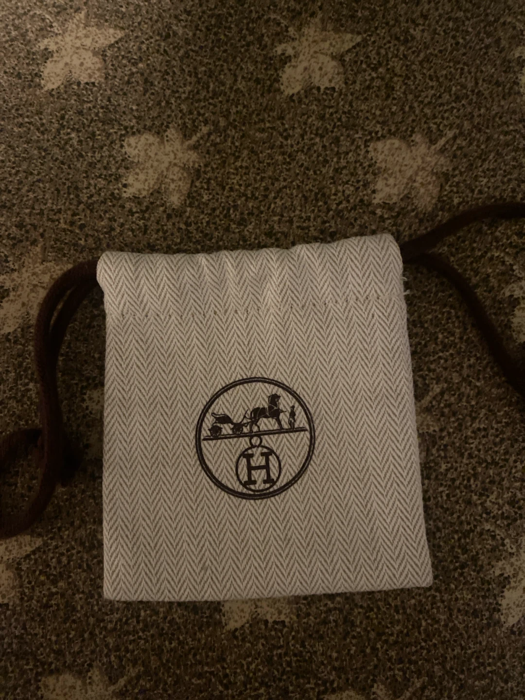 Hermès Small Drawstring Dust Bag