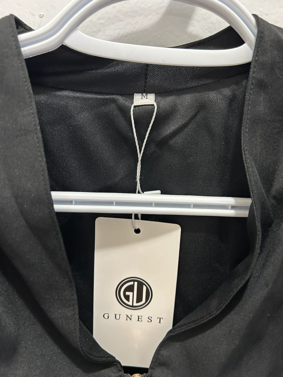 Brand New NWT Black Sleeveless Zip Dress (Size M) - photo 3