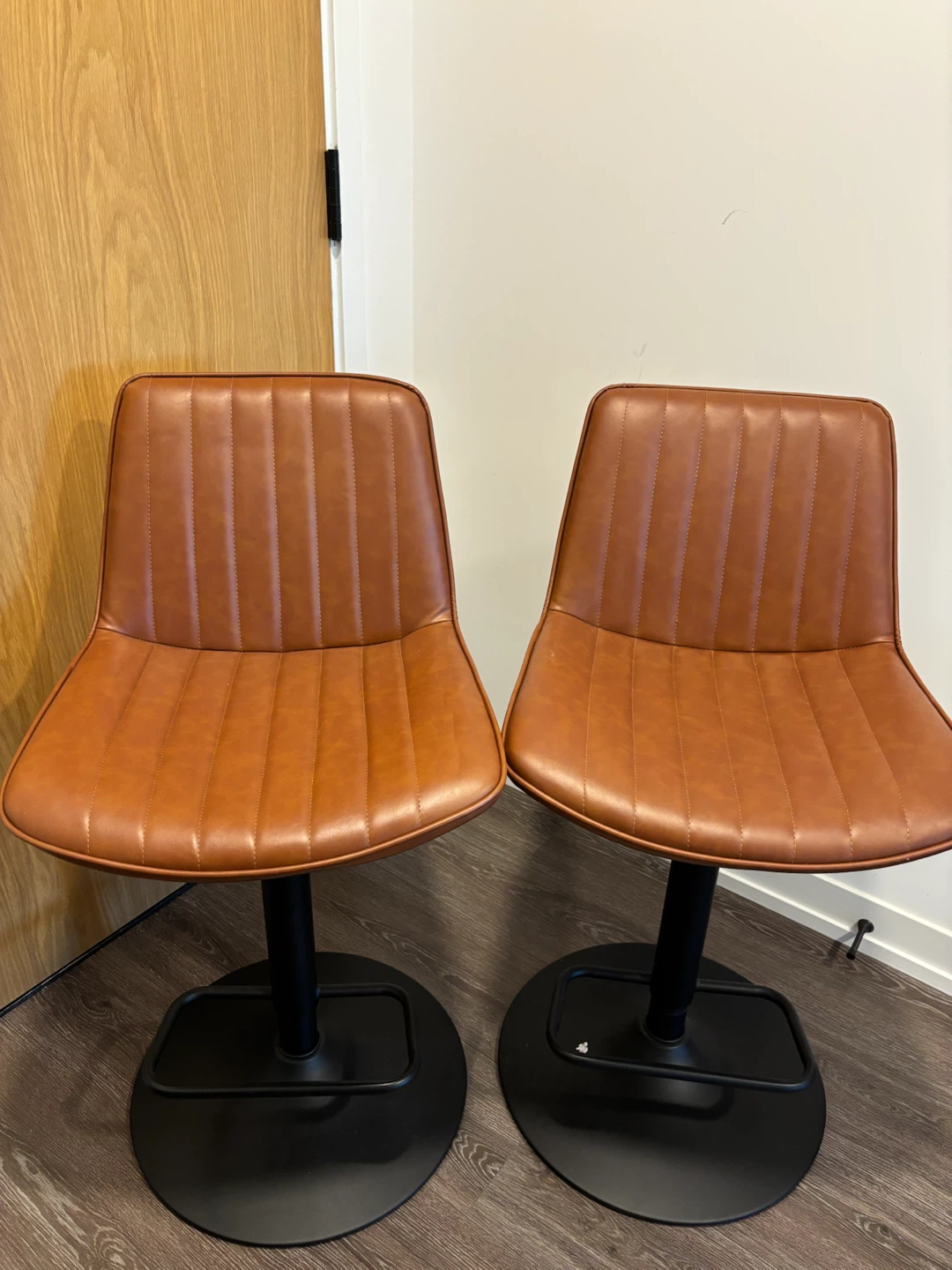 Leather Bar Stool - photo 3